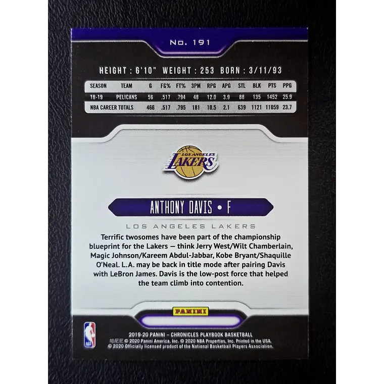 Anthony Davis/Playbook 2
