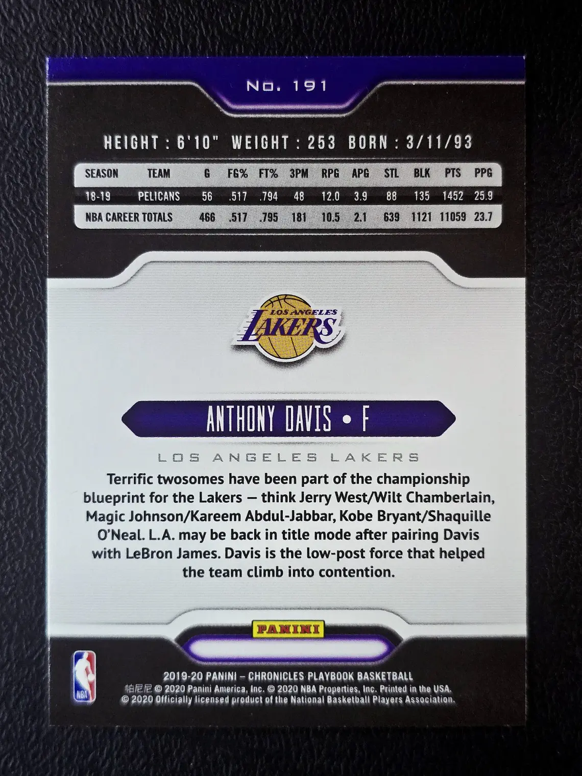 Anthony Davis/Playbook 2