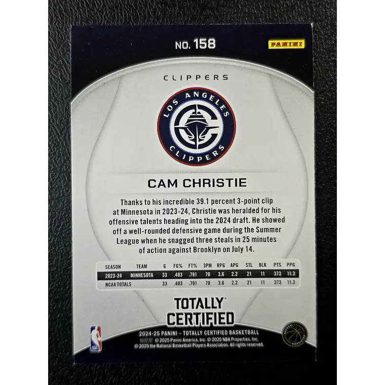 Cam Christie 2