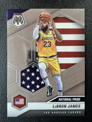 2020-21 Panini Mosaic #247 LeBron James