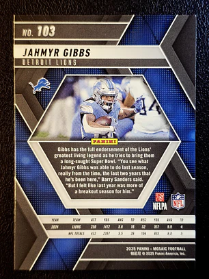 Jahmyr Gibbs