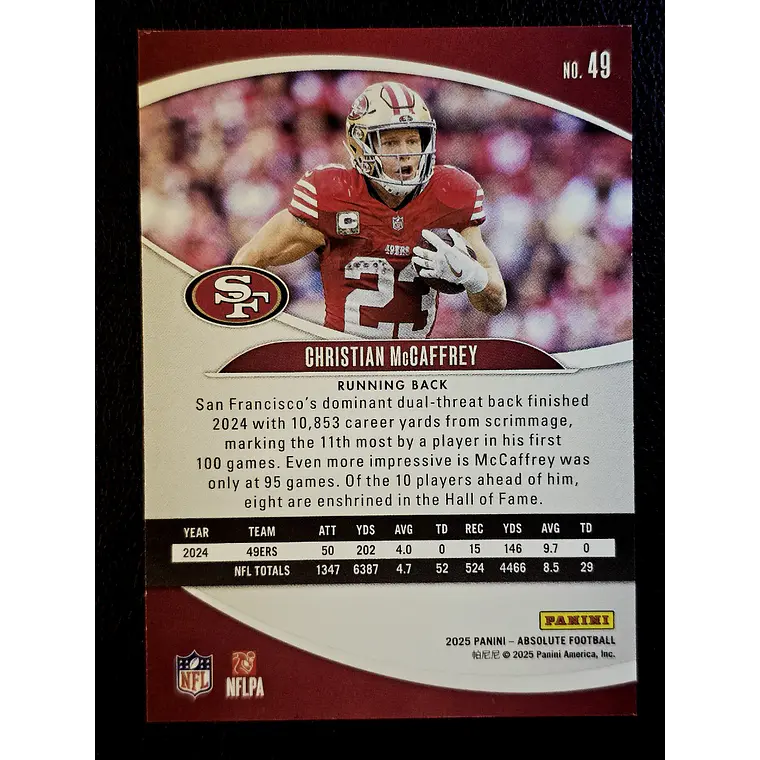 Christian McCaffrey 2