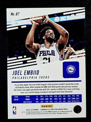 Joel Embiid/Prestige