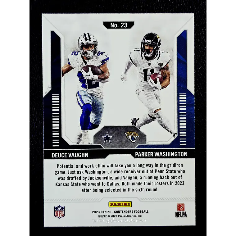 Deuce Vaughn, Parker Washington 2