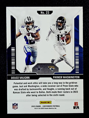 Deuce Vaughn, Parker Washington