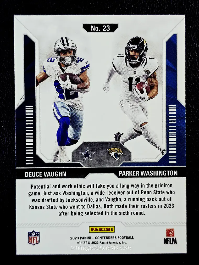 Deuce Vaughn, Parker Washington 2