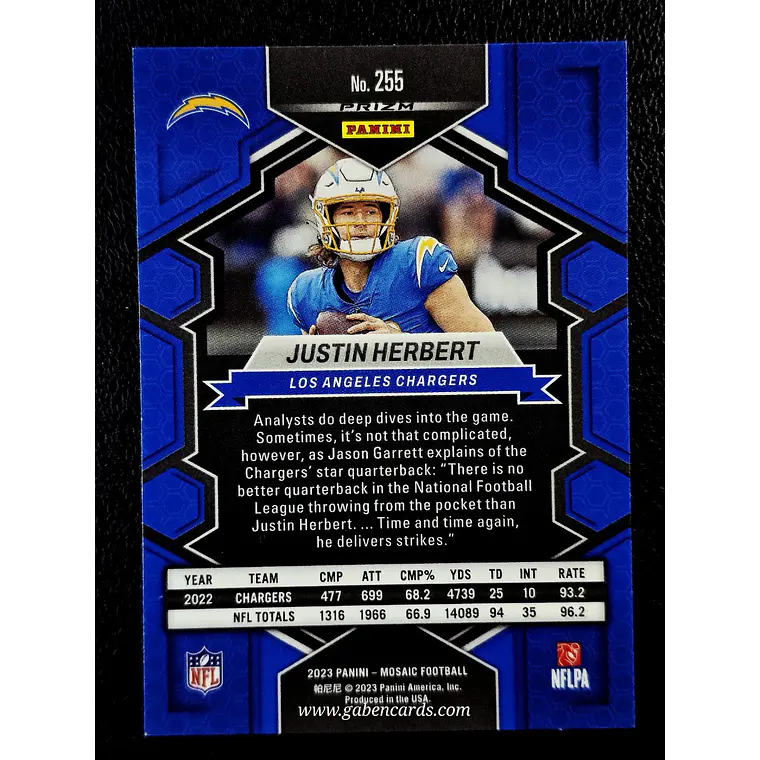  Justin Herbert NP 2