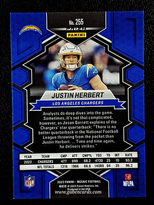  Justin Herbert NP