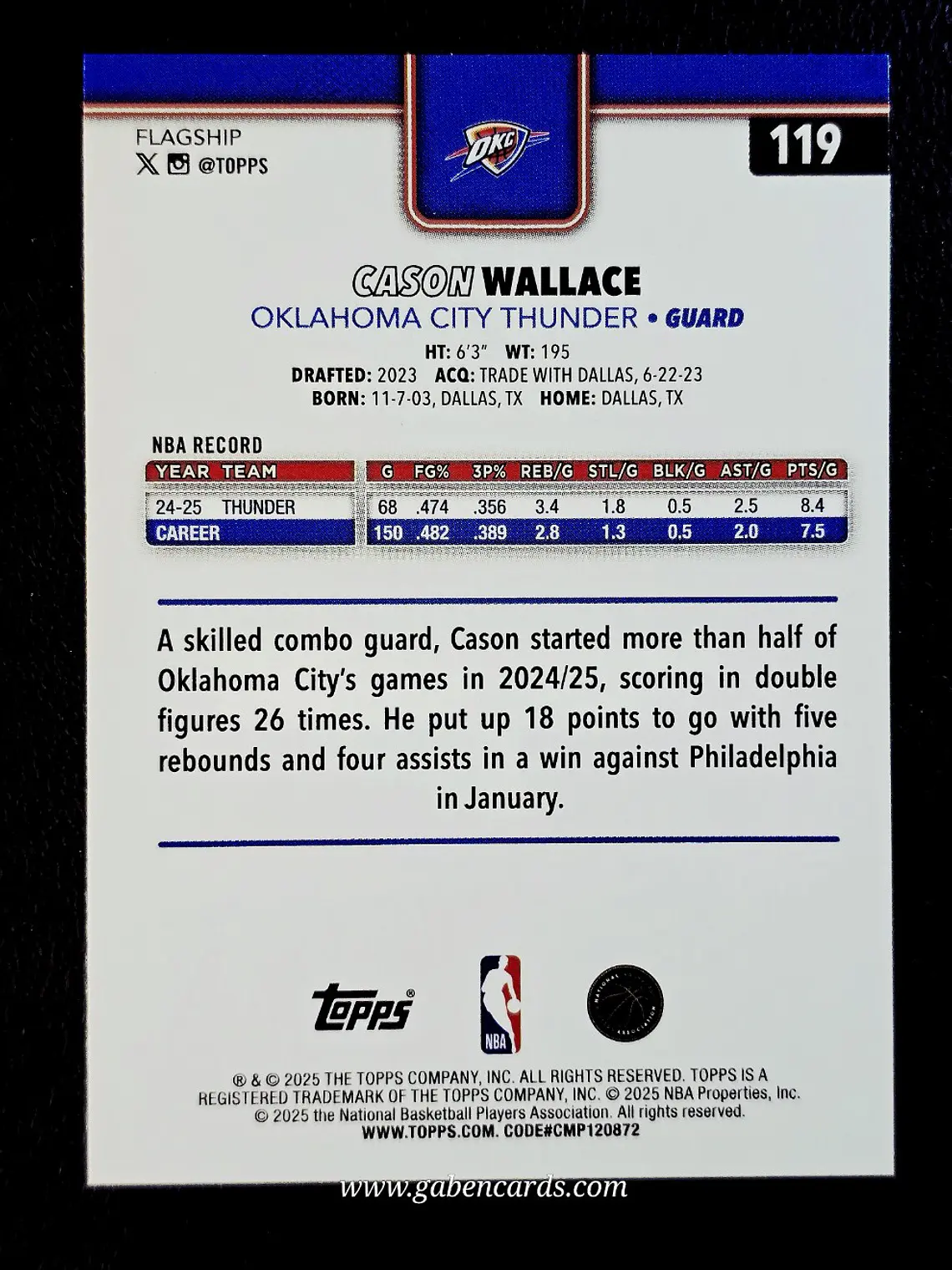 Cason Wallace 2