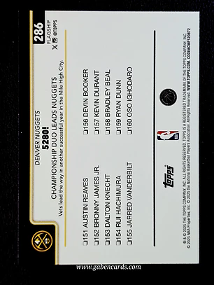 5280! Nikola Jokic, Jamal Murray