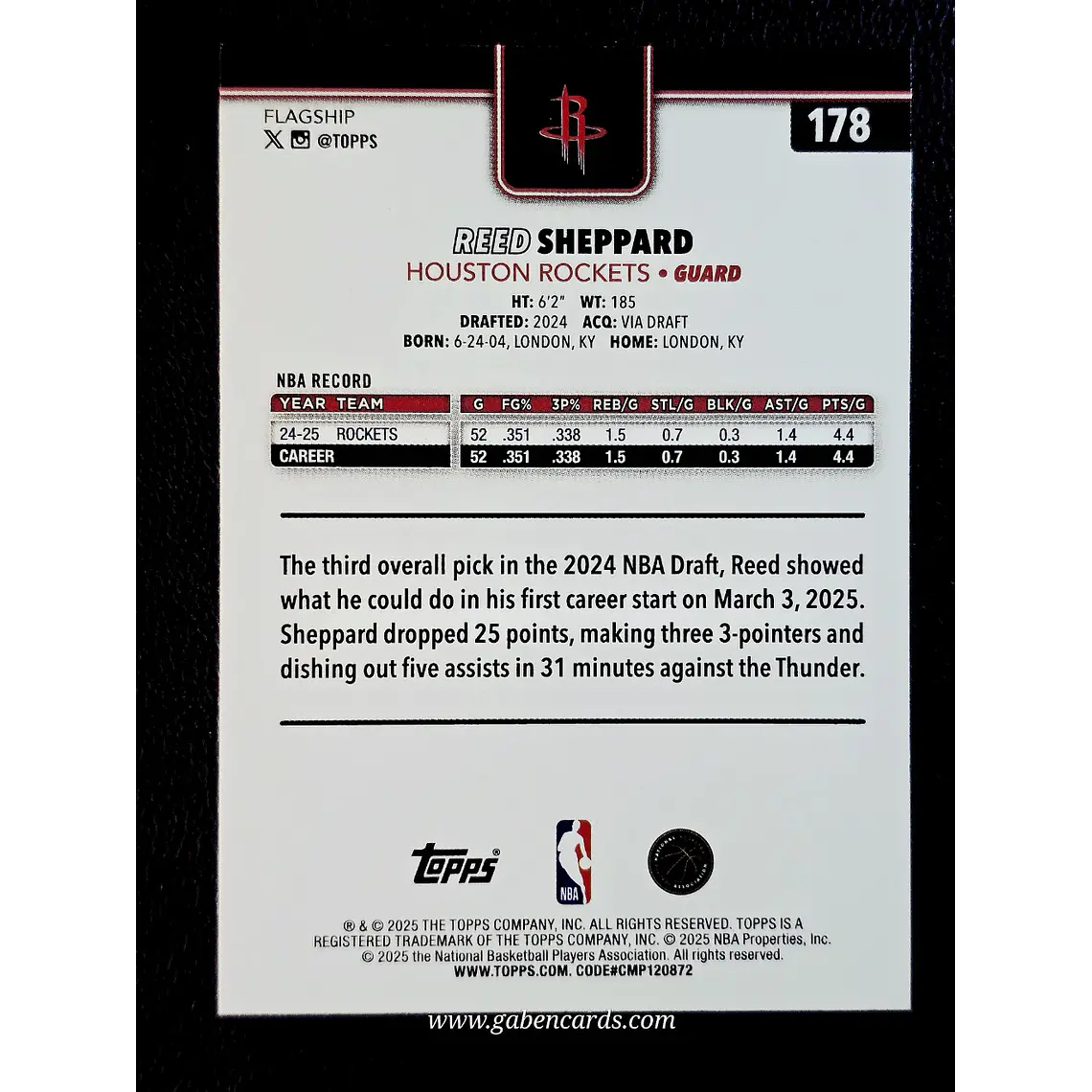 Reed Sheppard 2