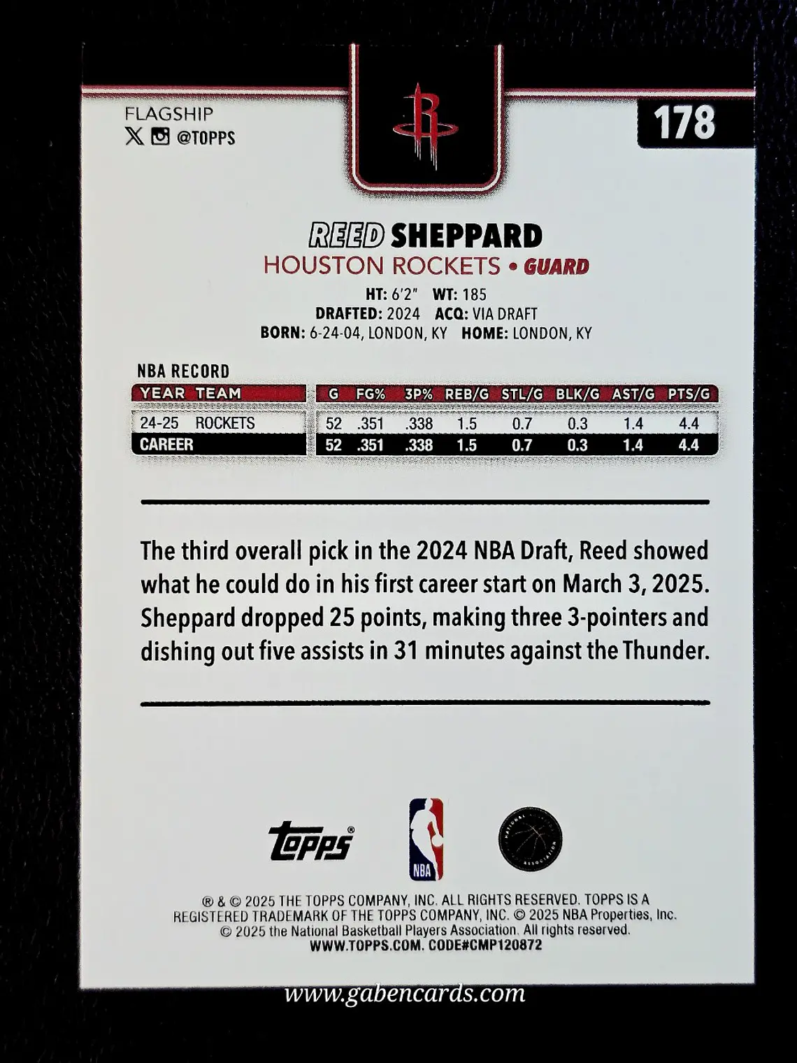 Reed Sheppard 2