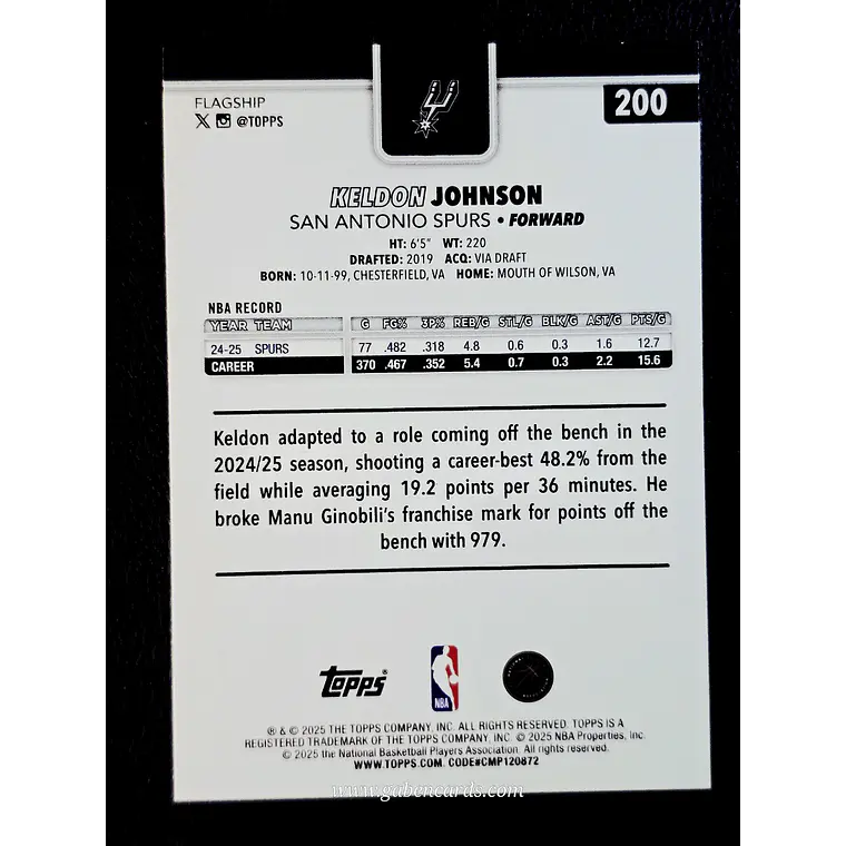 Keldon Johnson 2