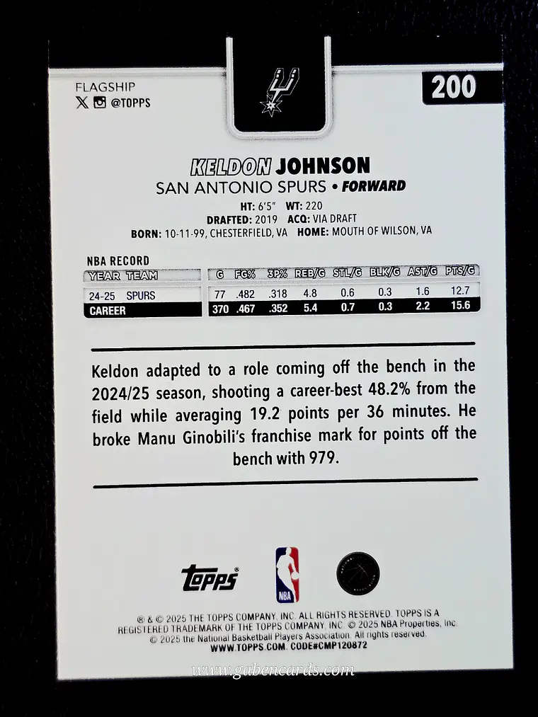 Keldon Johnson 2