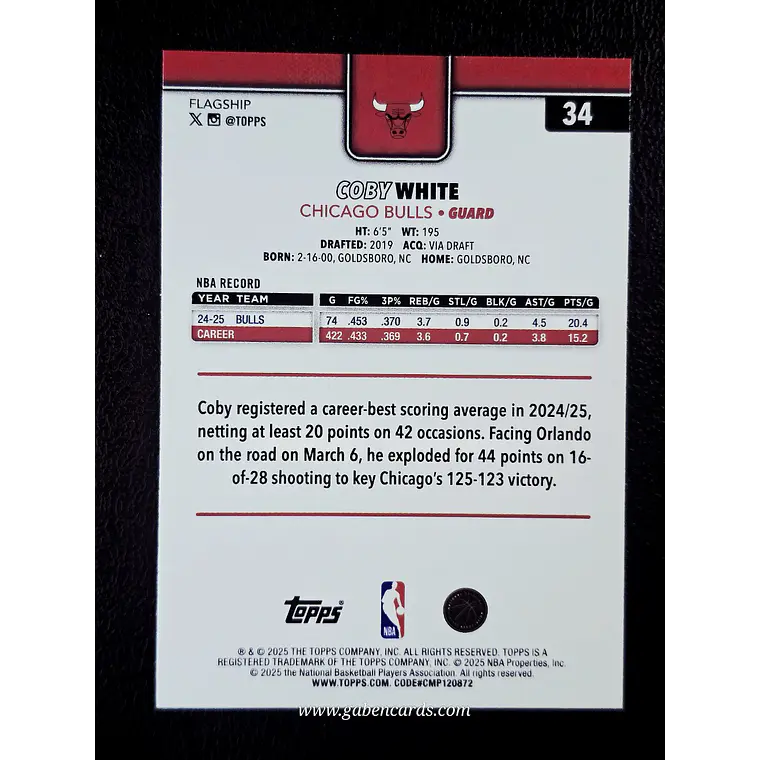 Coby White 2