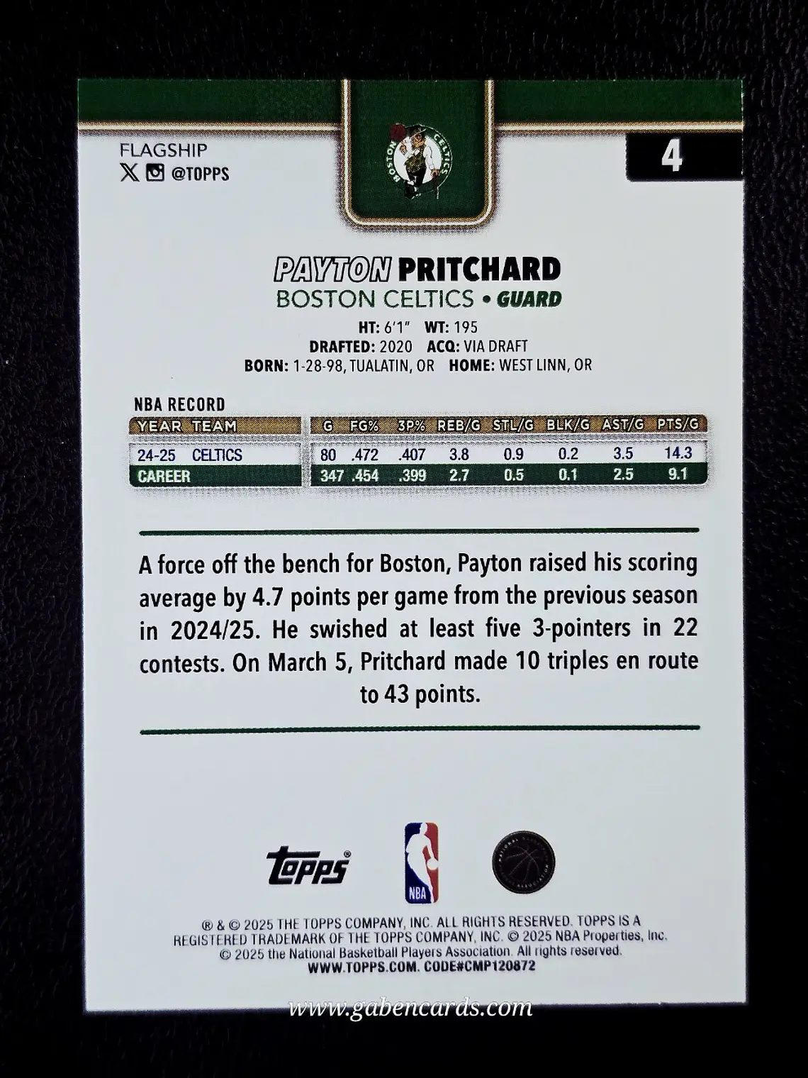 Payton Pritchard 2