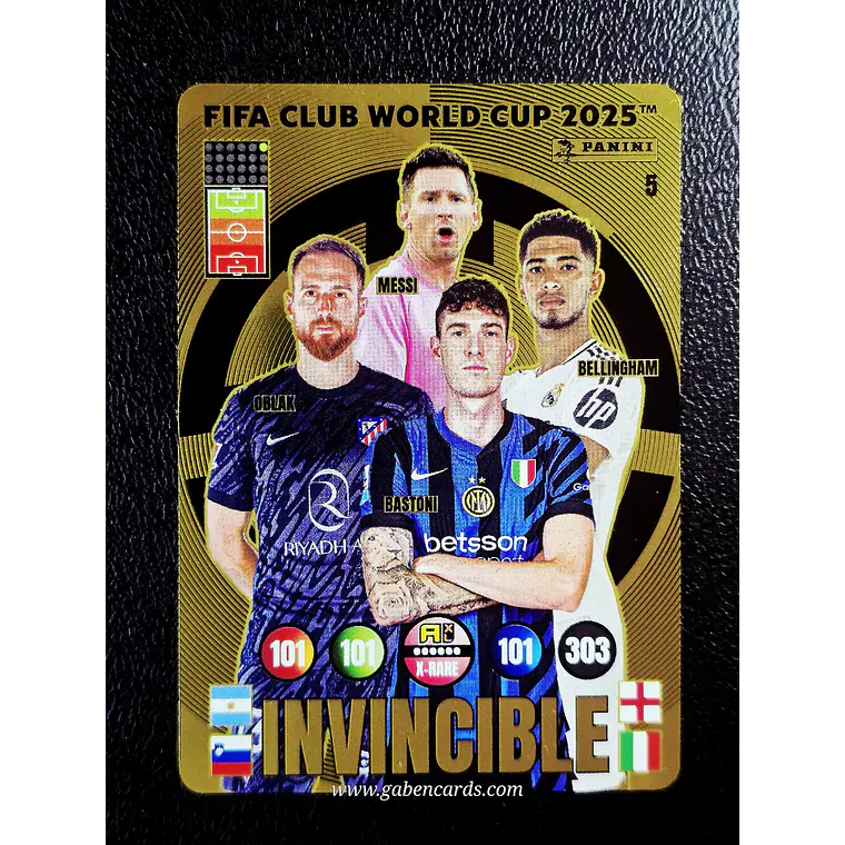 Lionel Messi, Jan Oblak, Jude Bellingham, Alessandro Bastoni 1