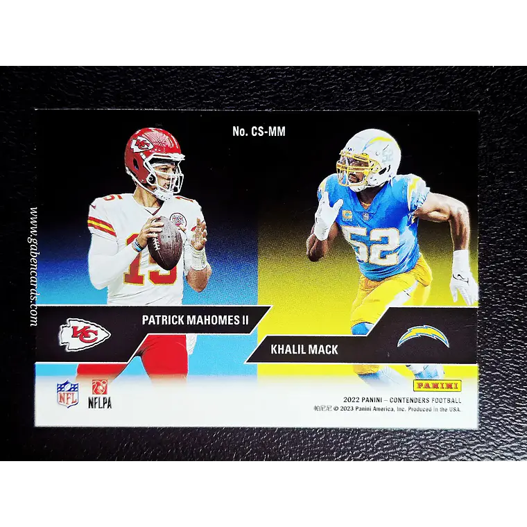  Patrick Mahomes II, Khalil Mack 2