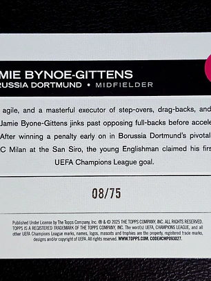Jamie Bynoe-Gittens
