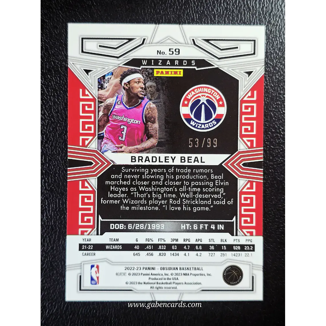 Bradley Beal /99 2
