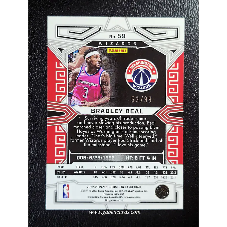Bradley Beal /99 2