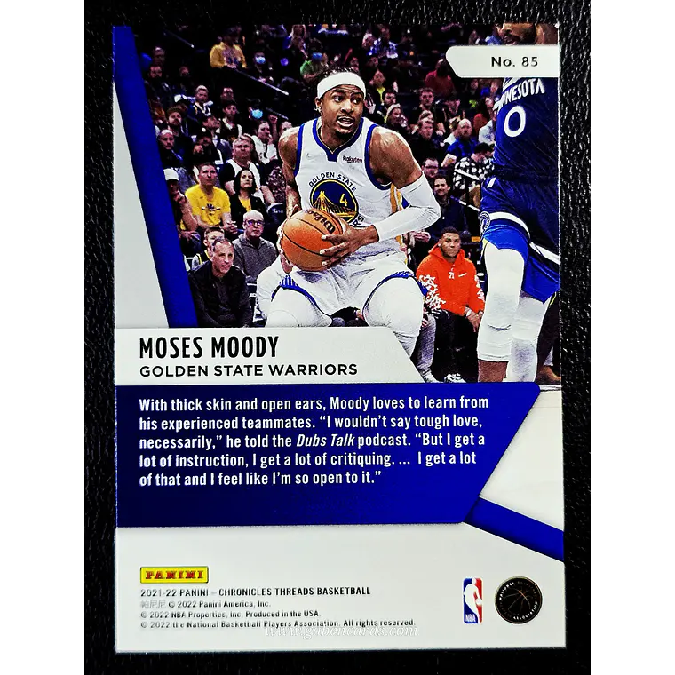 Moses Moody/Threads 2