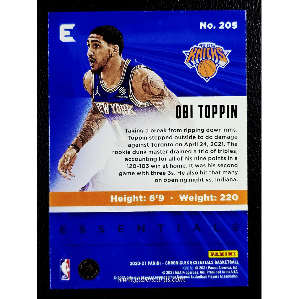Obi Toppin/Essentials 2