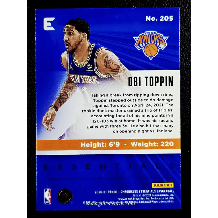 Obi Toppin/Essentials 2
