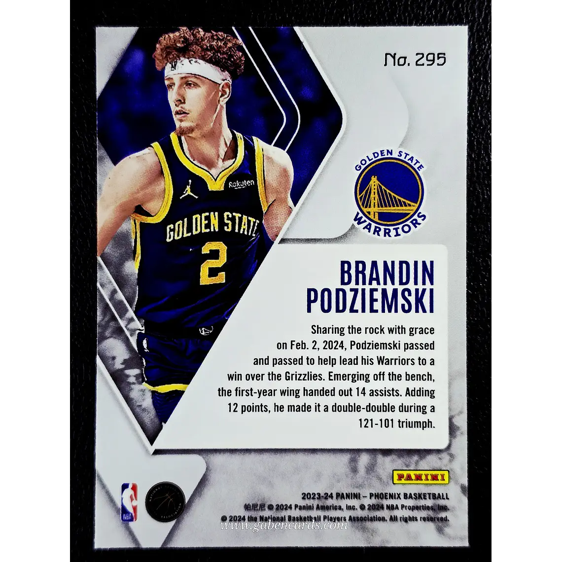 Brandin Podziemski 2