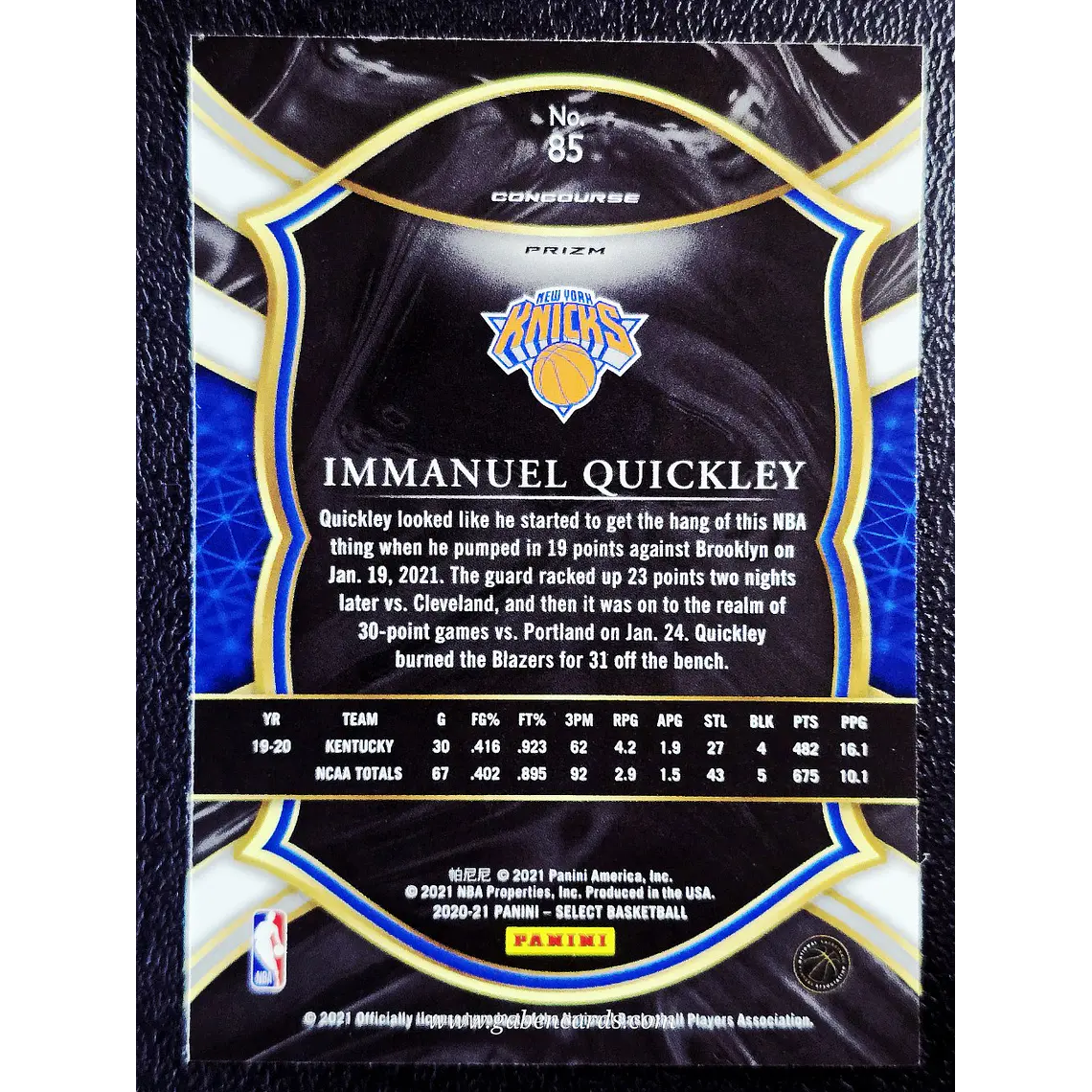 Immanuel Quickley 2
