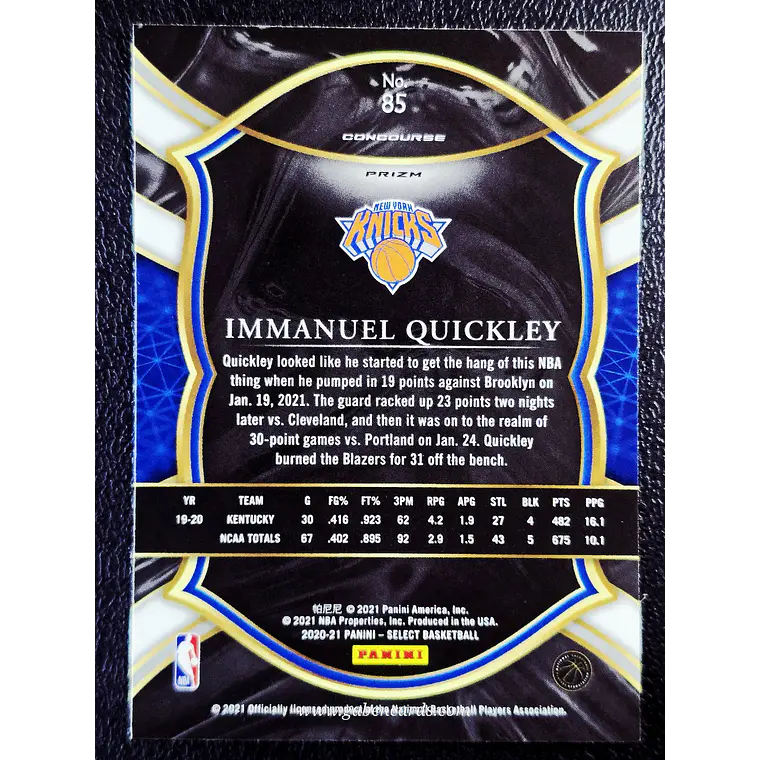 Immanuel Quickley 2