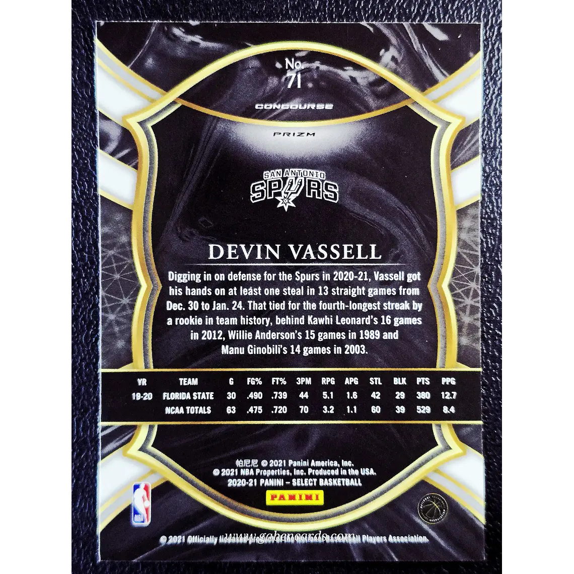 Devin Vassell 2