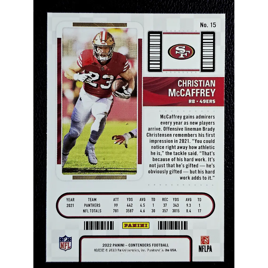 Christian McCaffrey 2