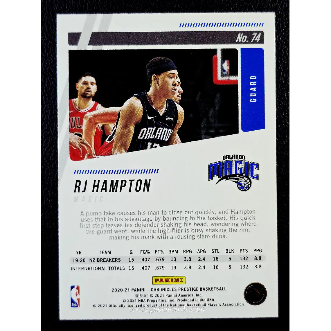 RJ Hampton RC/Prestige 2