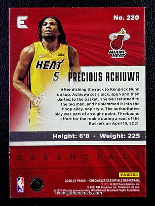 Precious Achiuwa/Essentials
