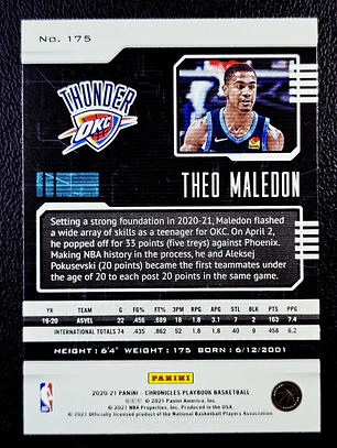 Theo Maledon/Playbook