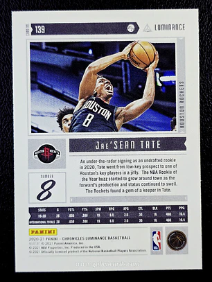 Jae'Sean Tate/Luminance