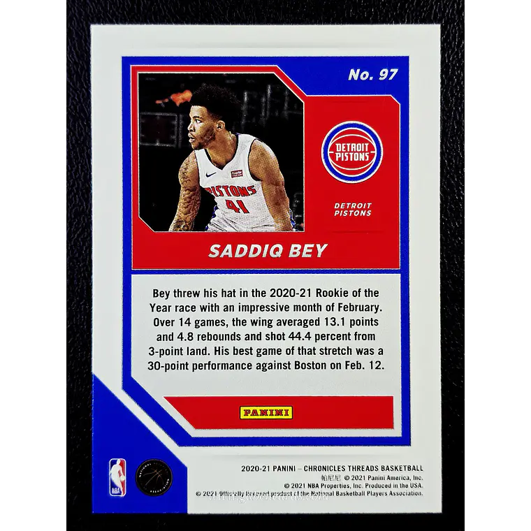 Saddiq Bey/Threads 2