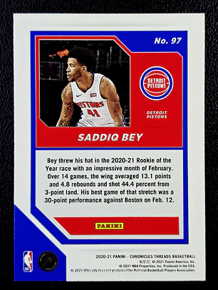 Saddiq Bey/Threads