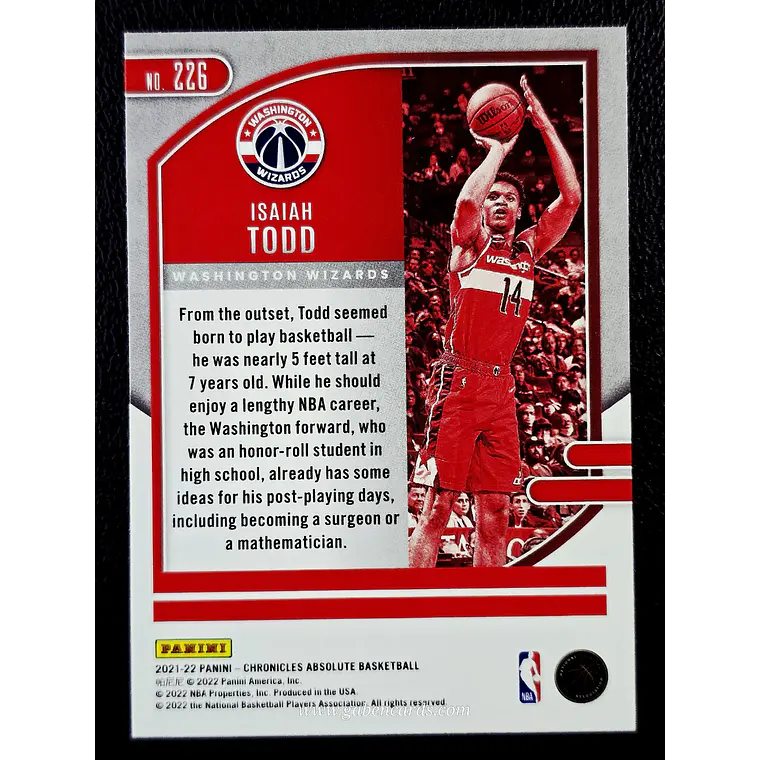 Isaiah Todd/Absolute 2
