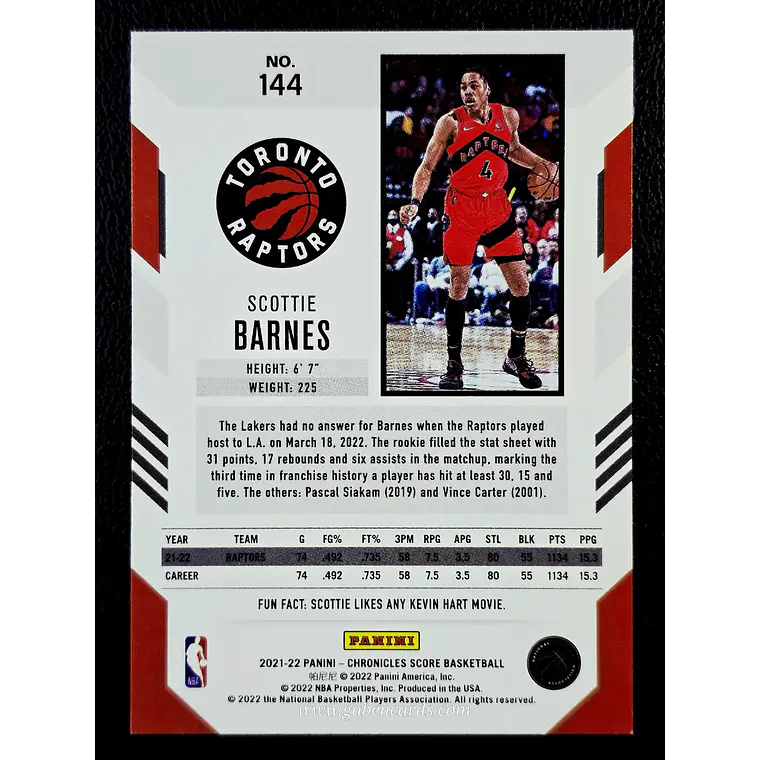 Scottie Barnes/Score 2