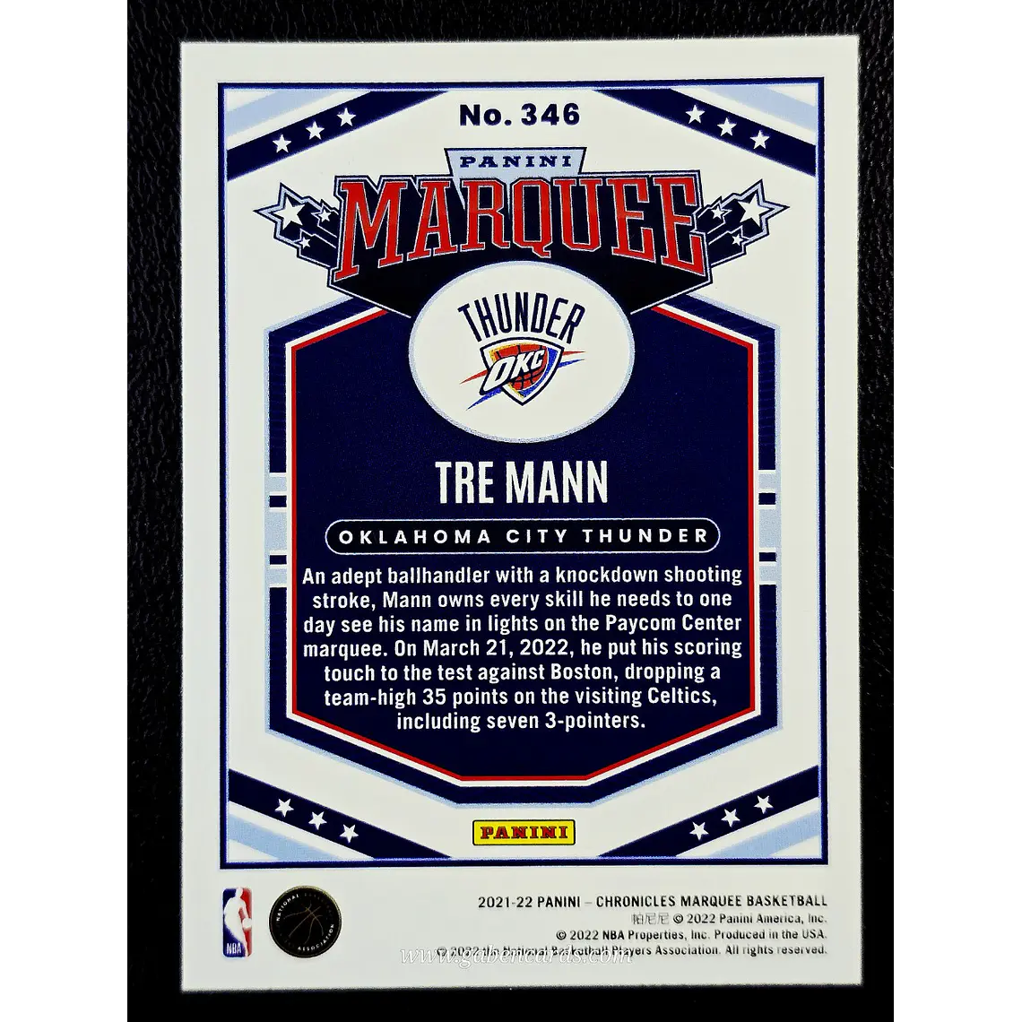 Tre Mann/Marquee 2