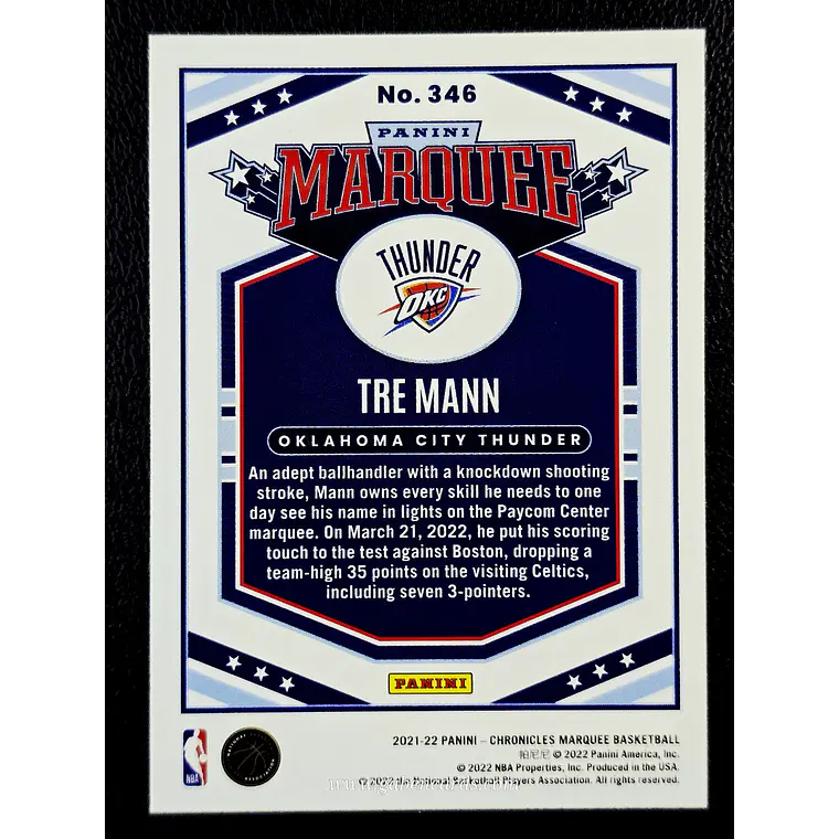 Tre Mann/Marquee 2