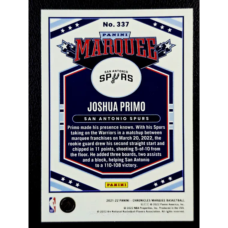 Joshua Primo/Marquee 2