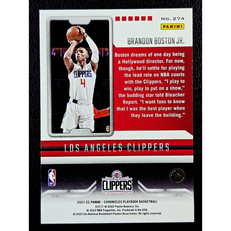 Brandon Boston Jr./Playbook 2