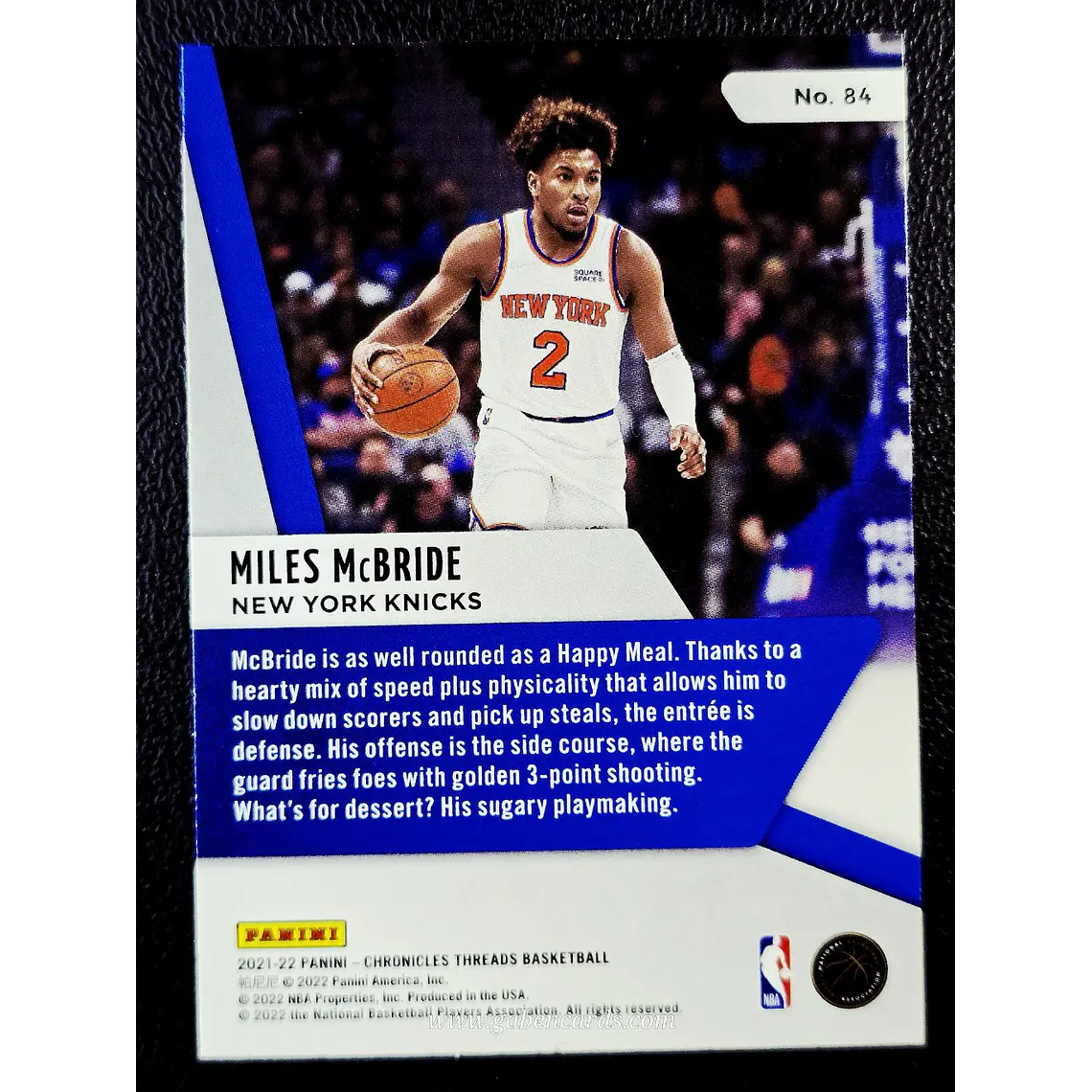  Miles McBride RC/Threads 2