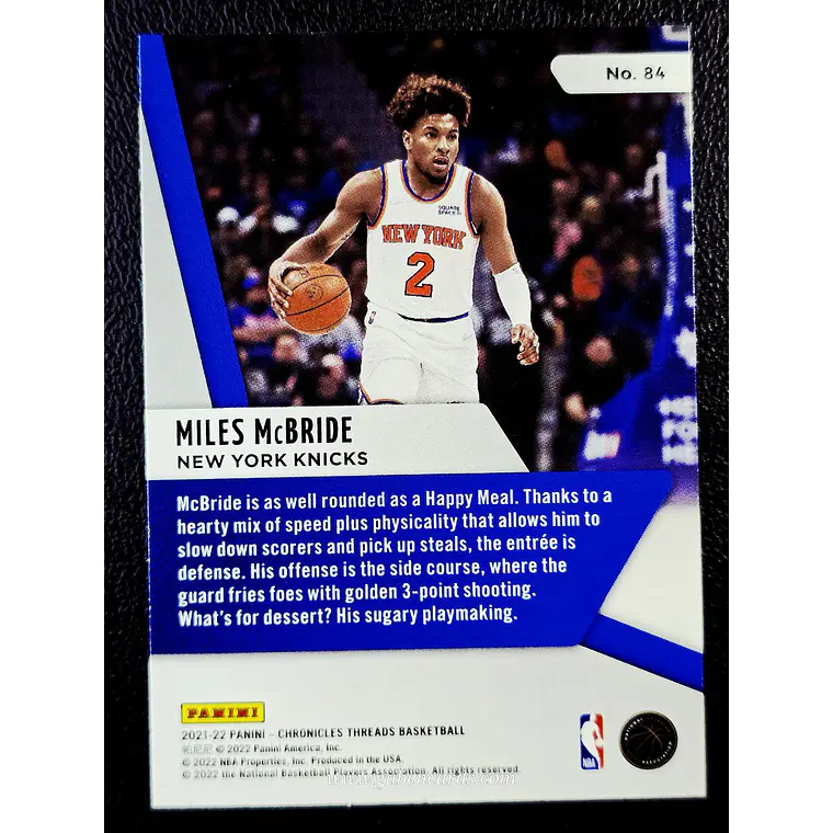  Miles McBride RC/Threads 2