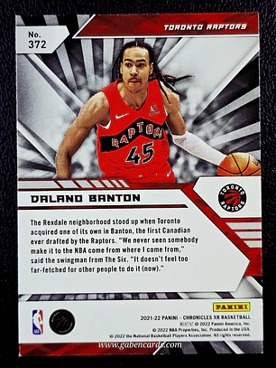  Dalano Banton/XR