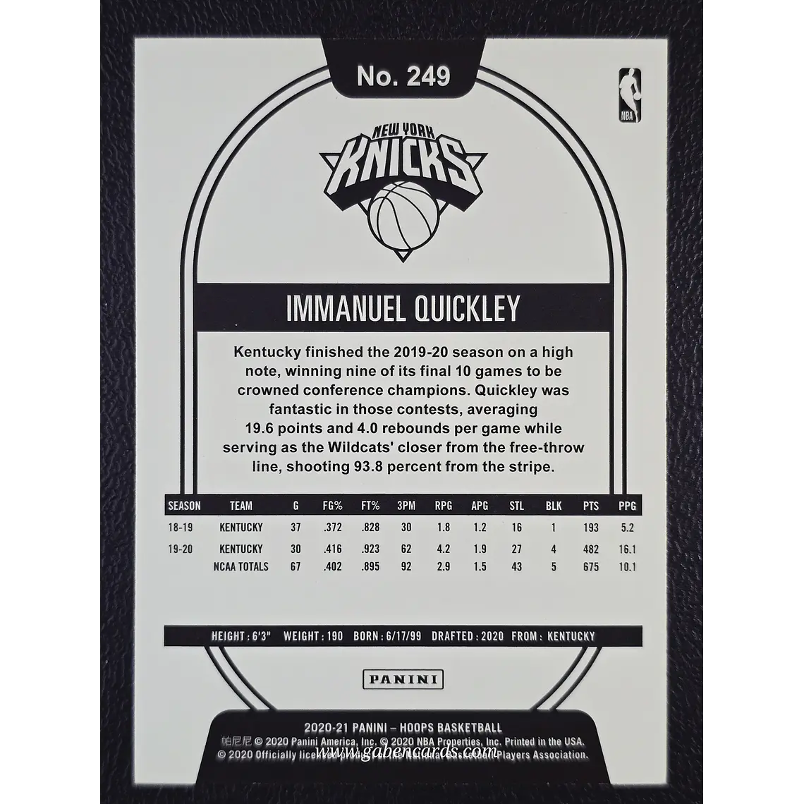 Immanuel Quickley 2