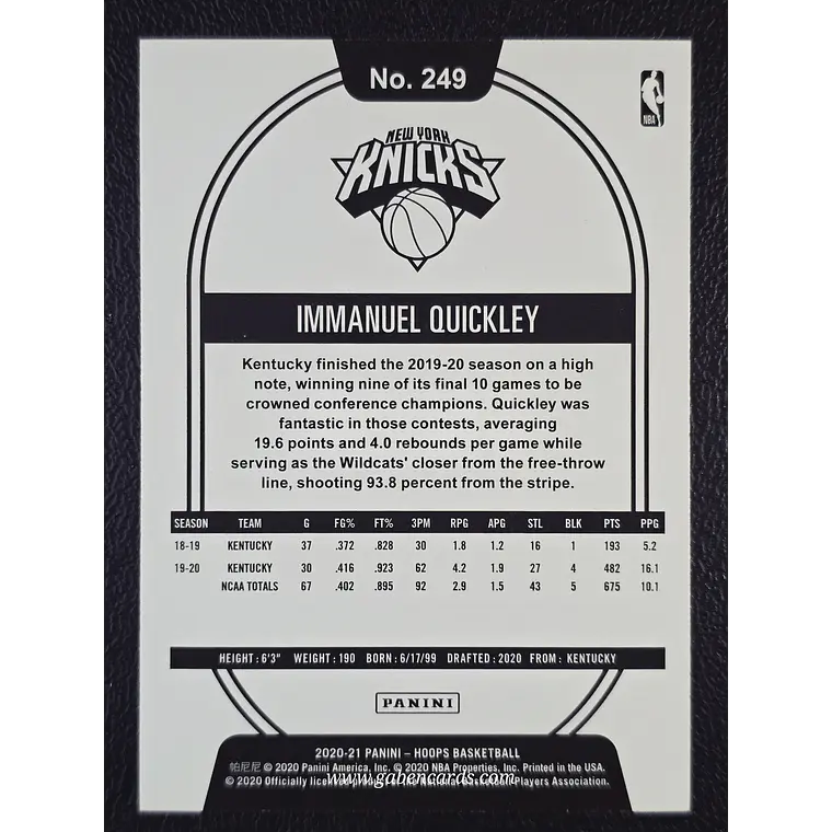 Immanuel Quickley 2